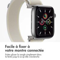 imoshion Bracelet en nylon Trail Apple Watch Series 1 á 9 / SE (38/40/41 mm) | Series 10 (42 mm) - Starlight