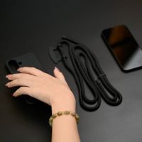 imoshion Coque de couleur avec cordon amovible Samsung Galaxy S23 - Noir