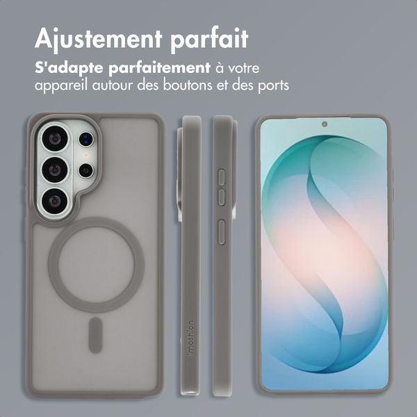 imoshion Coque Color Guard avec MagSafe Samsung Galaxy S26 Ultra - Gris