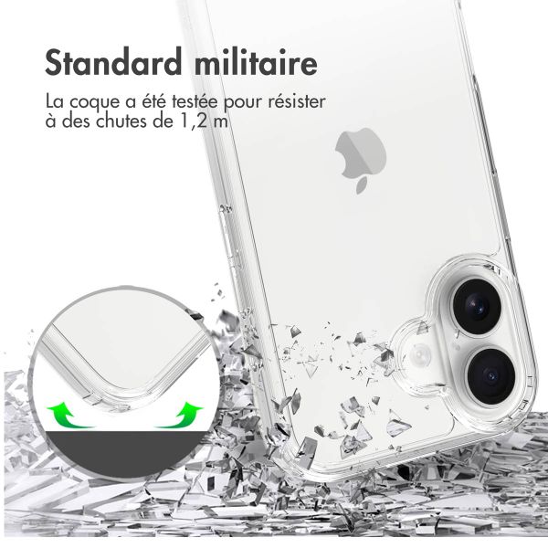 Accezz Coque Xtreme Impact Apple iPhone 17 - Transparent