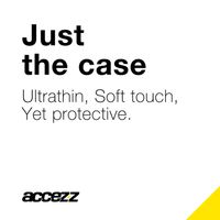 Accezz Coque Liquid Silicone Samsung Galaxy S20 Ultra - Noir