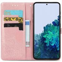 imoshion Etui de télephone Mandala Samsung Galaxy S22 - Rose Doré