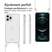 imoshion Coque avec cordons de téléphone Apple iPhone 12 Pro Max - Perles