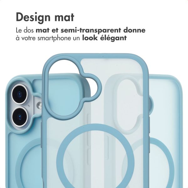 imoshion Coque Color Guard avec MagSafe Apple iPhone 17 - Bleu clair