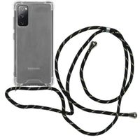 imoshion Coque arrière transparente avec cordon Samsung Galaxy S20 FE - Noir & Doré