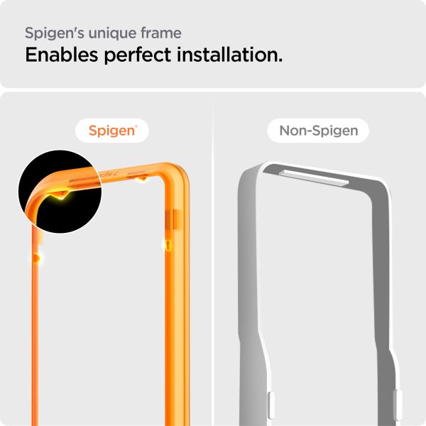 Spigen Protection d'écran en verre trempé GLAStR Fit 2 Paquets + Applicator Apple iPhone 14 Pro Max