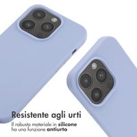 imoshion Coque en silicone avec cordon Apple iPhone 14 Pro - Violet