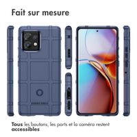 imoshion Coque Rugged Shield Motorola Edge 40 Pro - Bleu foncé