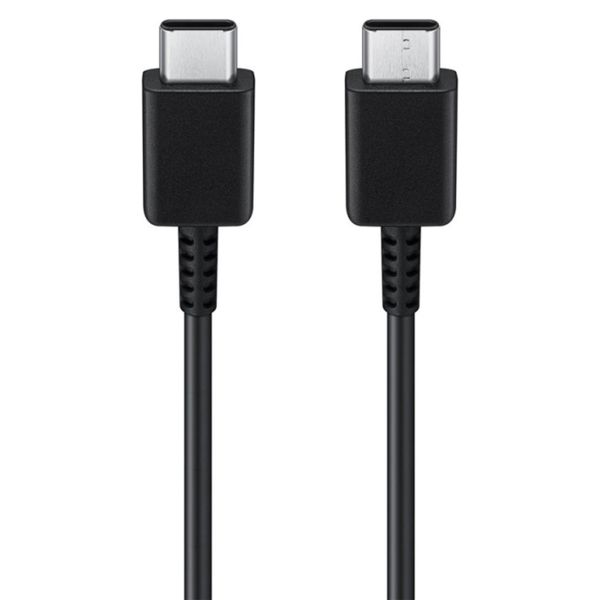 Samsung 3x Original câble USB-C vers USB-C emballage d'usine - 1 mètre - 25 Watt - Noir