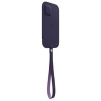 Apple Sacoche en cuir MagSafe Apple iPhone 12 Mini - Deep Violet