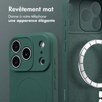 imoshion Coque Couleur avec MagSafe Apple iPhone 17 Pro Max - Vert foncé