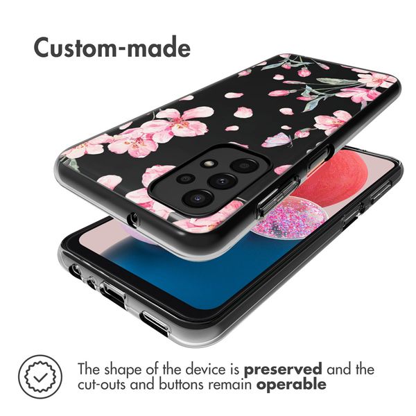 imoshion Coque Design Samsung Galaxy A13 (4G) - Blossom Watercolor