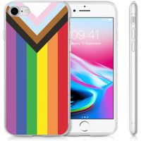 imoshion Coque Design iPhone SE (2022 / 2020) / 8 / 7 - Rainbow flag