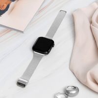 imoshion Bracelet pliant Milanese Apple Watch Series 1 á 9 / SE (38/40/41 mm) | Series 10 (42 mm) - Argent