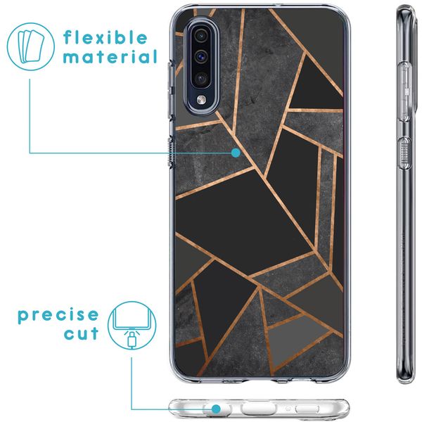 imoshion Coque Design Samsung Galaxy A50 / A30s - Black Graphic