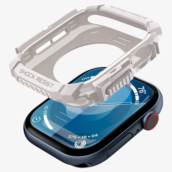 Spigen Coque Rugged Armor™ Apple Watch Series 10 / 11 - 46 mm - Dune Beige