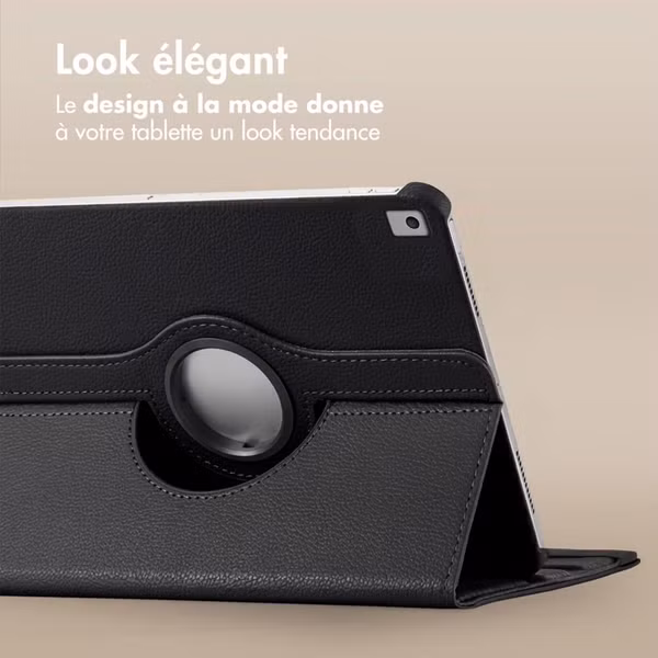 imoshion Coque tablette rotatif à 360° Apple iPad Air 3 (2019) / Pro 10.5 (2017) - Noir
