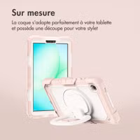 imoshion Coque tablette kidsproof Rugged Samsung Galaxy Tab A11 Plus / A9 Plus - Rose