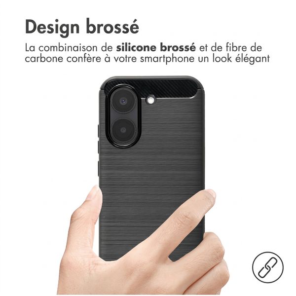 imoshion Coque Brushed Xiaomi Poco X8 Pro - Noir