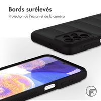 imoshion Coque arrière EasyGrip Samsung Galaxy A23 (5G) - Noir