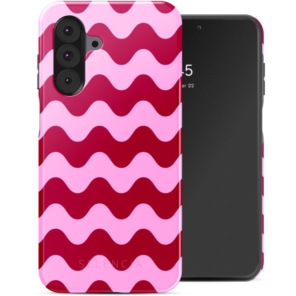 Selencia Coque arrière Vivid Samsung Galaxy A26 - Wave Vibes Lipstick