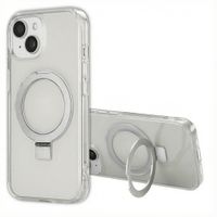 Accezz Coque Ring Stand avec MagSafe Apple iPhone 15 - Transparent