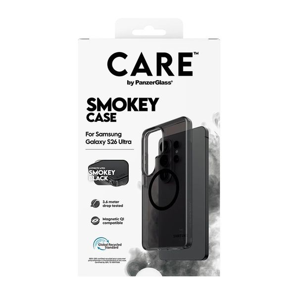 CARE by PanzerGlass Coque Urban Combat Samsung Galaxy S26 Ultra - Smokey Black