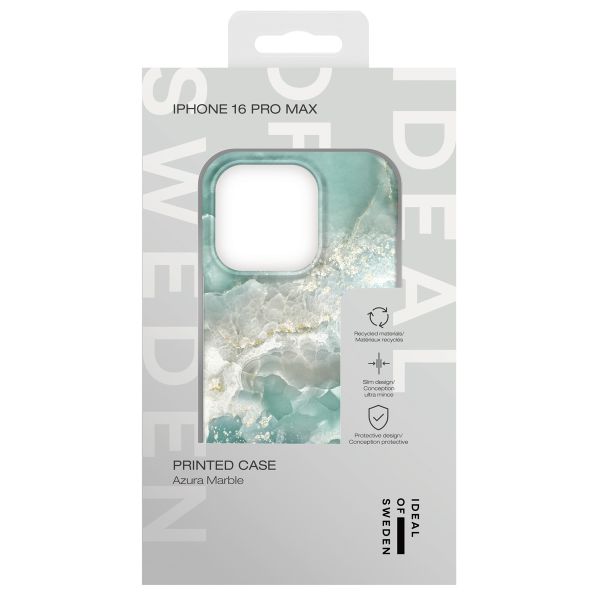iDeal of Sweden Coque Fashion Apple iPhone 16 Pro Max - Azura Marble