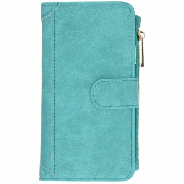 Porte-monnaie de luxe iPhone Xr - Turquoise