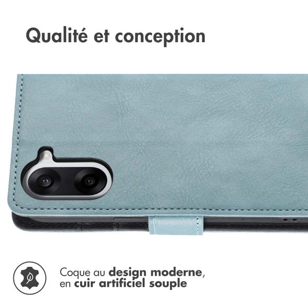 imoshion Étui de télephone portefeuille OnePlus Nord CE5 - Bleu clair