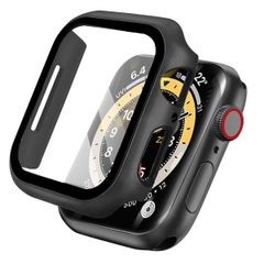 imoshion Coque rigide à couverture complète Apple Watch 7 / 8 / 9 - 45 mm - Noir