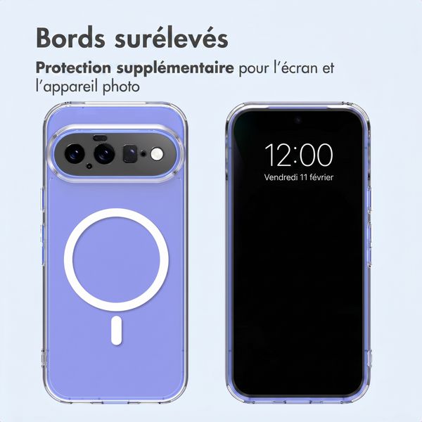 imoshion Coque arrière de protection avec MagSafe Google Pixel 11 - Transparent
