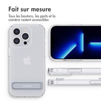 imoshion Coque Stand Apple iPhone 13 Pro - Transparent