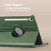 imoshion Coque tablette rotatif à 360° Samsung Galaxy Tab S9 11.0 pouces / Tab S10 FE / S9 FE 10.9 pouces - Vert