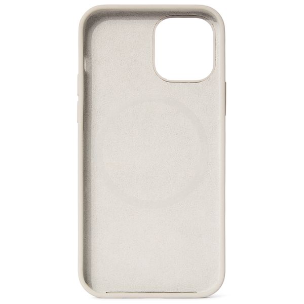 Decoded Coque en silicone MagSafe iPhone 12 (Pro) - Clay