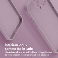 imoshion Coque Couleur avec MagSafe iPhone 13 Pro - Violet