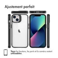 imoshion Coque Rugged Hybrid Apple iPhone 13 Mini - Noir / Transparent