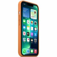 Apple Coque Leather MagSafe Apple iPhone 13 Pro Max - Golden Brown