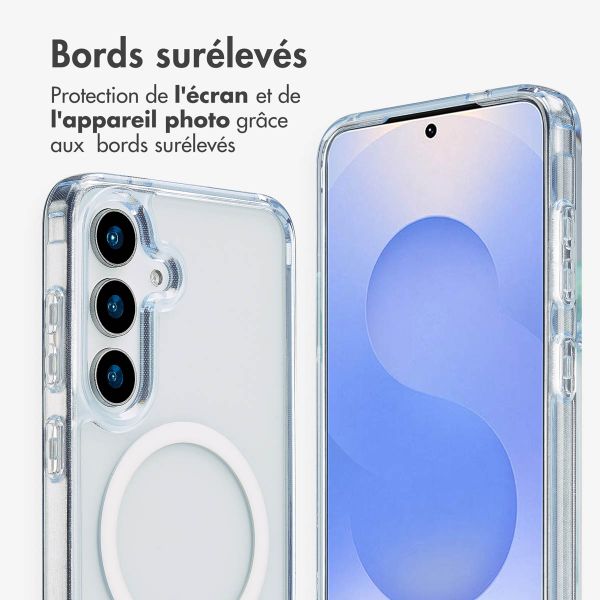 imoshion Coque MagSafe avec cordon amovible Samsung Galaxy S24 / S25 - Transparent