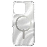 ZAGG Coque Milan Snap avec MagSafe iPhone 16 Pro - Swirl Glitter