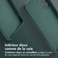 imoshion Coque Couleur avec MagSafe Samsung Galaxy S24 FE - Vert foncé