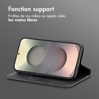 imoshion Étui de téléphone portefeuille Slim Samsung Galaxy S26 Ultra - Noir