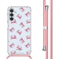 imoshion Coque Design avec cordon Samsung Galaxy A15 (5G/4G) - Crab Watercolor