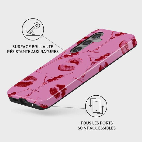 Burga Coque arrière Tough Samsung Galaxy S24 - Call me