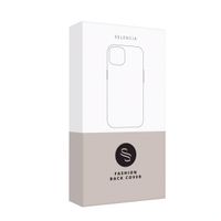 Selencia Coque arrière Wavy avec MagSafe Apple iPhone 15 - Mocha Brown