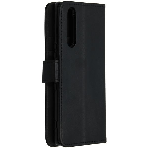 imoshion Étui de télephone portefeuille de luxe Sony Xperia 5 - Noir