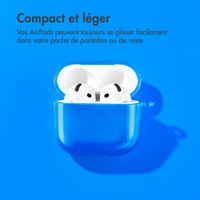 imoshion Coque Néon Apple AirPods 4 - Bleu Cobalt