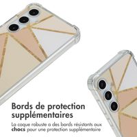 imoshion Coque Design avec cordon Samsung Galaxy A55 - Beige Graphic