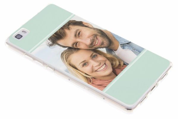 Concevez votre propre coque en gel Huawei P8 Lite - Transparent