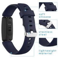 imoshion Bracelet silicone le Fitbit Inspire 2 - Bleu foncé